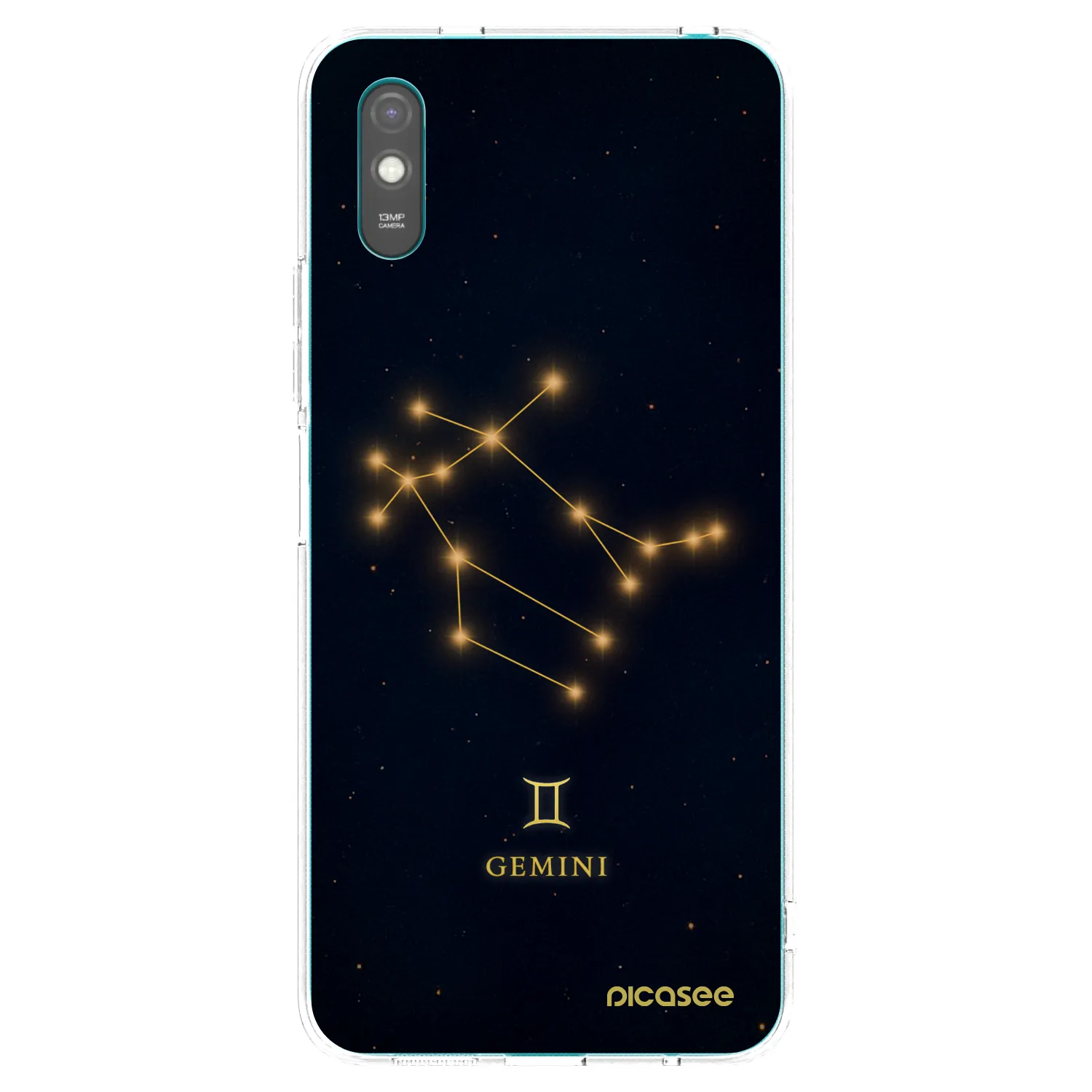 Picasee silikonový průhledný obal pro Xiaomi Redmi 9AT - GEMINI