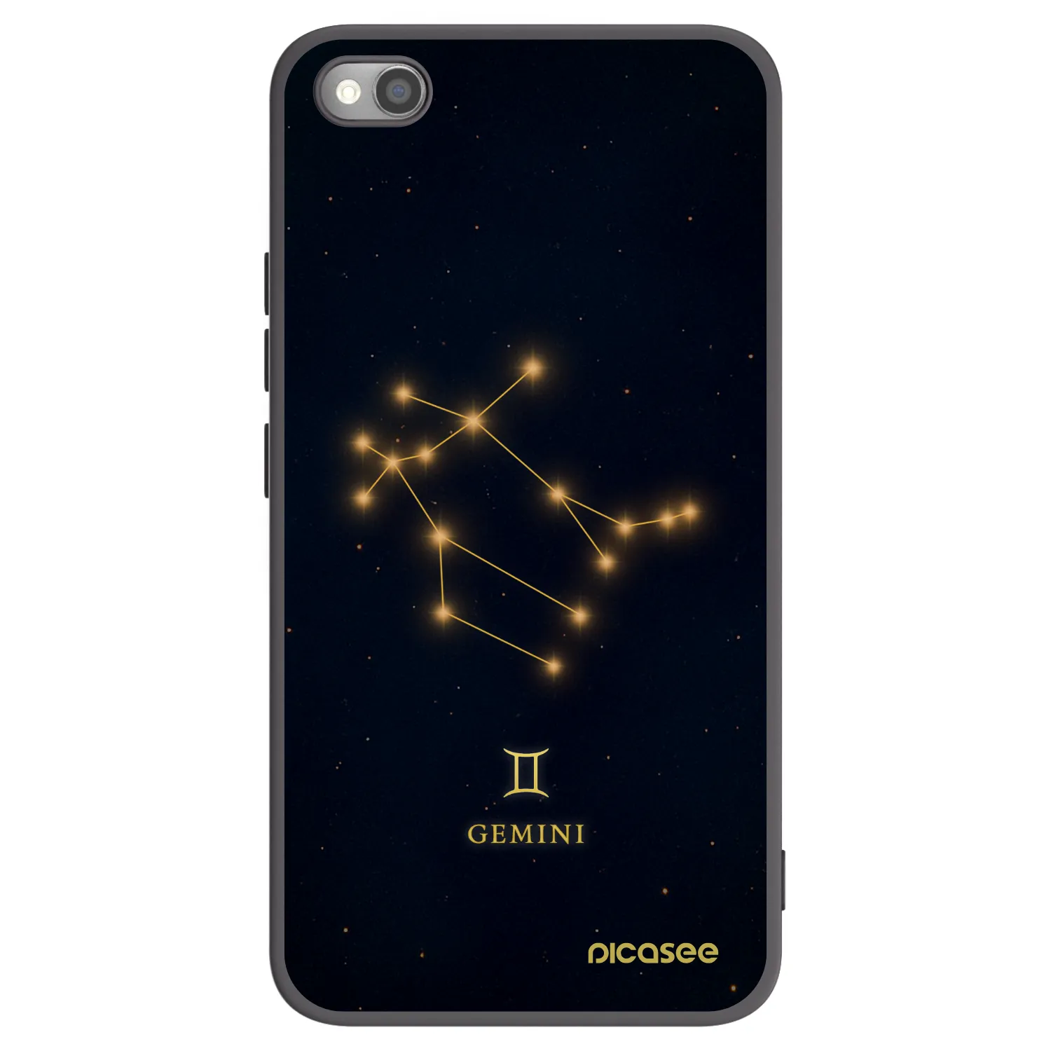 Picasee silikonový černý obal pro Xiaomi Redmi Note 11S 5G - GEMINI