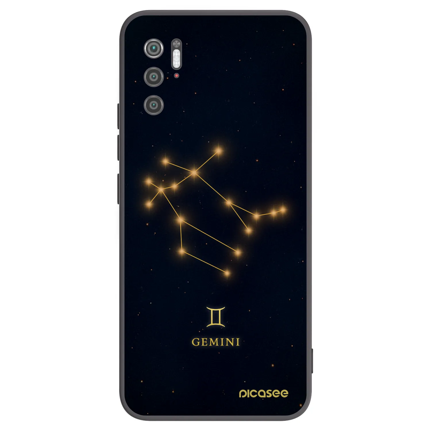 Picasee silikonový černý obal pro Xiaomi Poco M3 Pro 5G - GEMINI