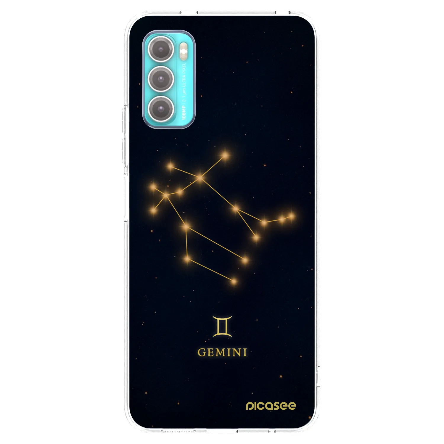 Picasee silikonový průhledný obal pro Motorola Moto G60 - GEMINI