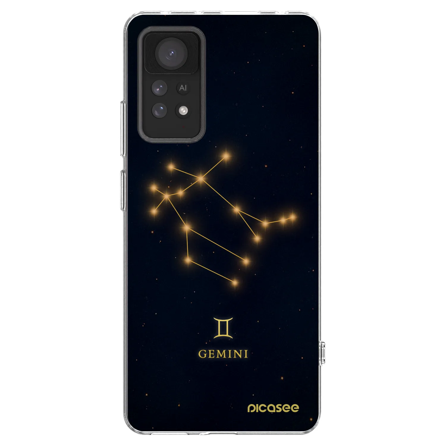 Picasee silikonový průhledný obal pro Xiaomi Redmi Note 11 Pro 5G - GEMINI
