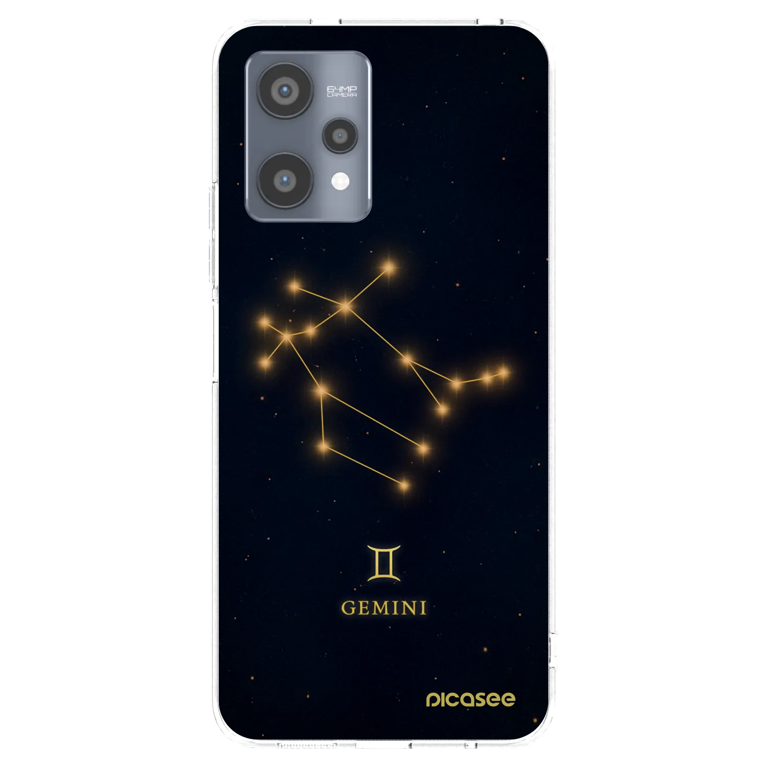 Picasee silikonový průhledný obal pro Realme 9 Pro 5G - GEMINI