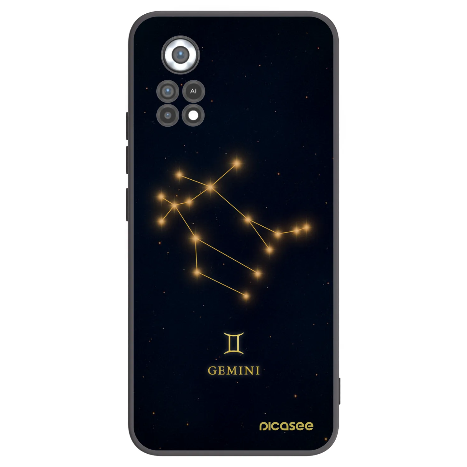Picasee silikonový černý obal pro Xiaomi Poco X4 Pro 5G - GEMINI