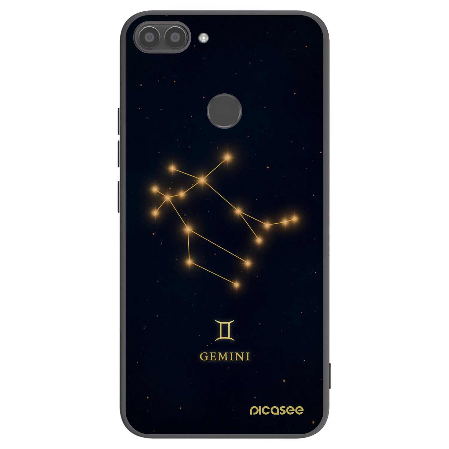 Picasee silikonový černý obal pro Huawei P Smart - GEMINI