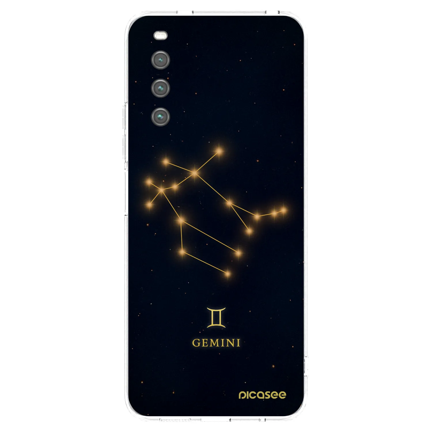 Picasee silikonový průhledný obal pro Sony Xperia 10 IV 5G - GEMINI