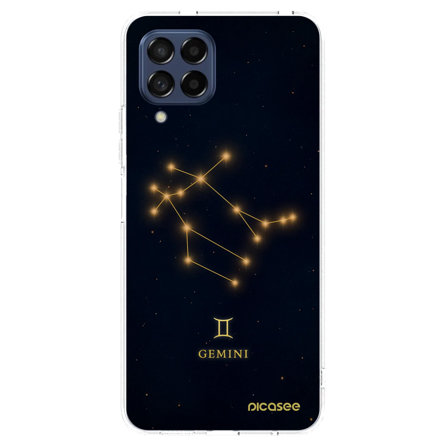 Picasee silikonový průhledný obal pro Samsung Galaxy M53 5G - GEMINI