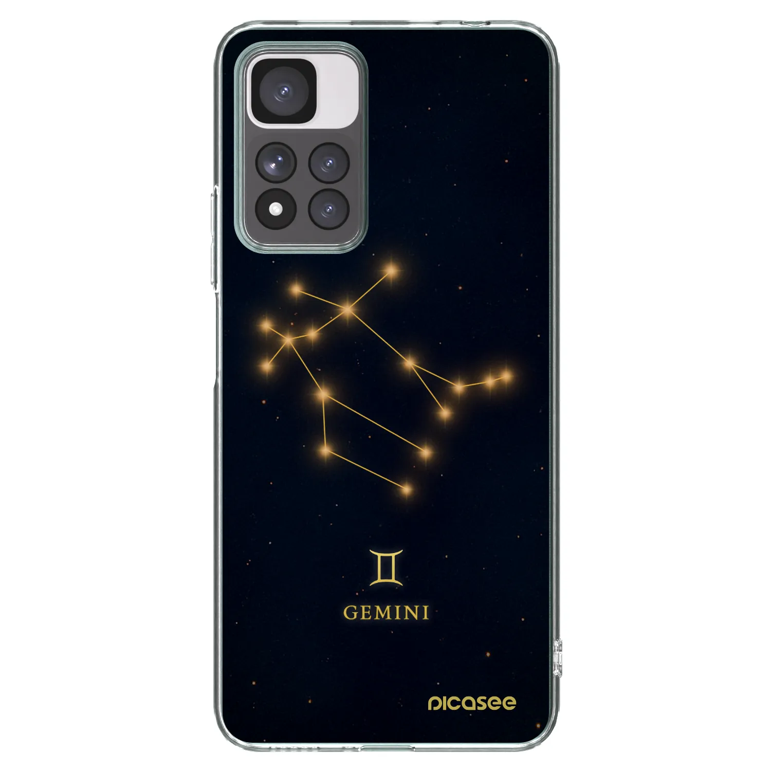 Picasee silikonový průhledný obal pro Xiaomi Redmi Note 11 Pro+ 5G - GEMINI