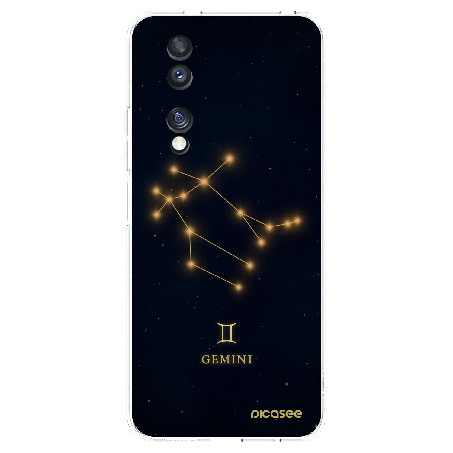 Picasee silikonový průhledný obal pro Honor 70 - GEMINI
