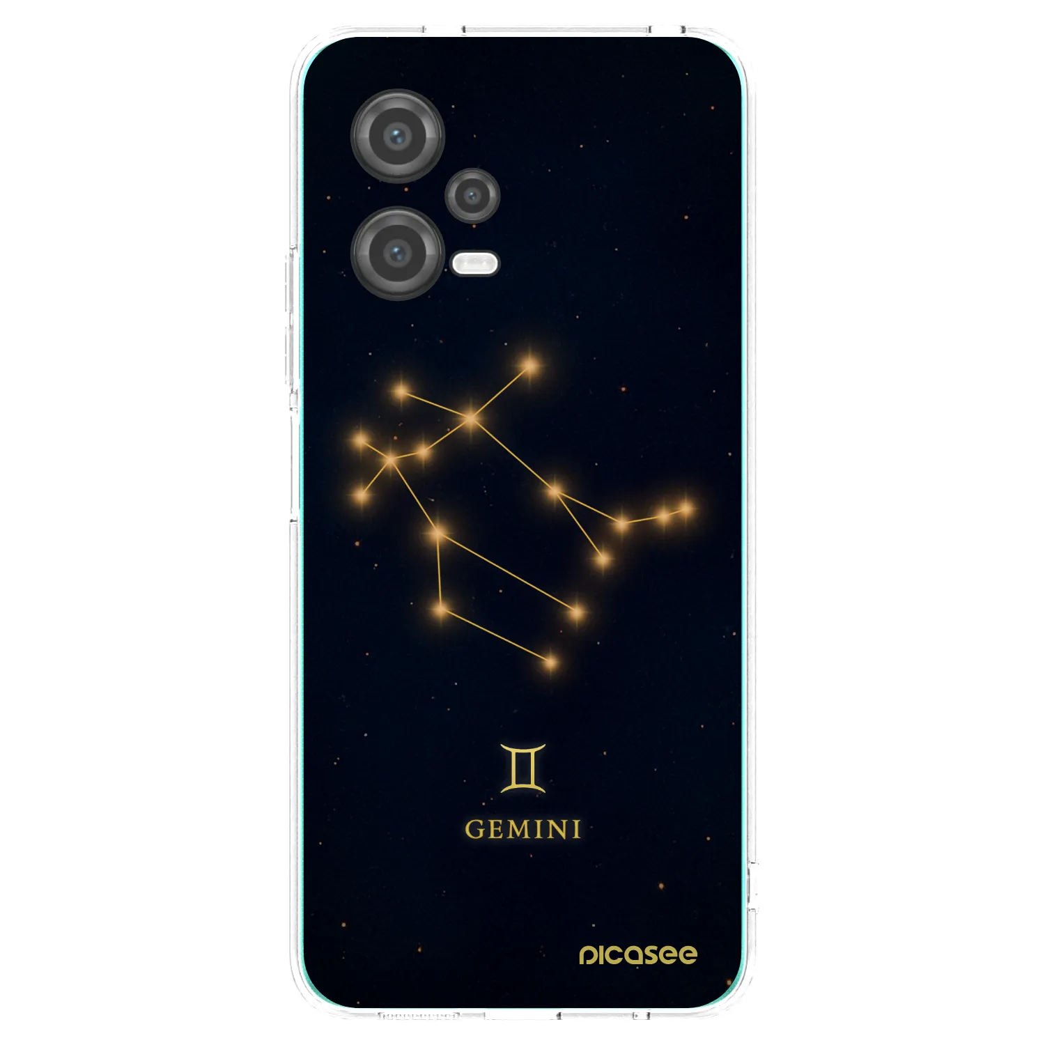 Picasee silikonový průhledný obal pro Xiaomi Poco X5 - GEMINI
