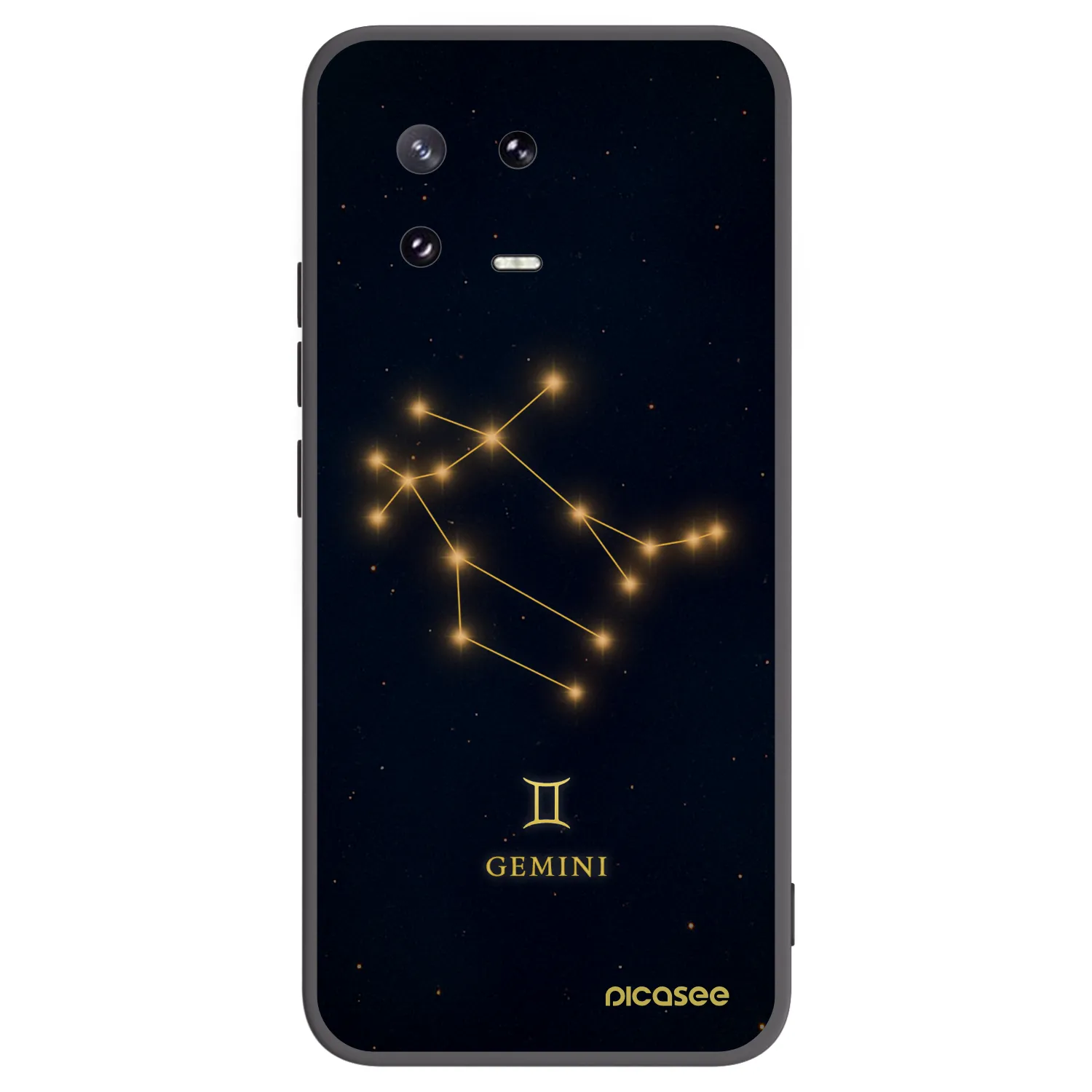 Picasee silikonový černý obal pro Xiaomi 13 Pro - GEMINI