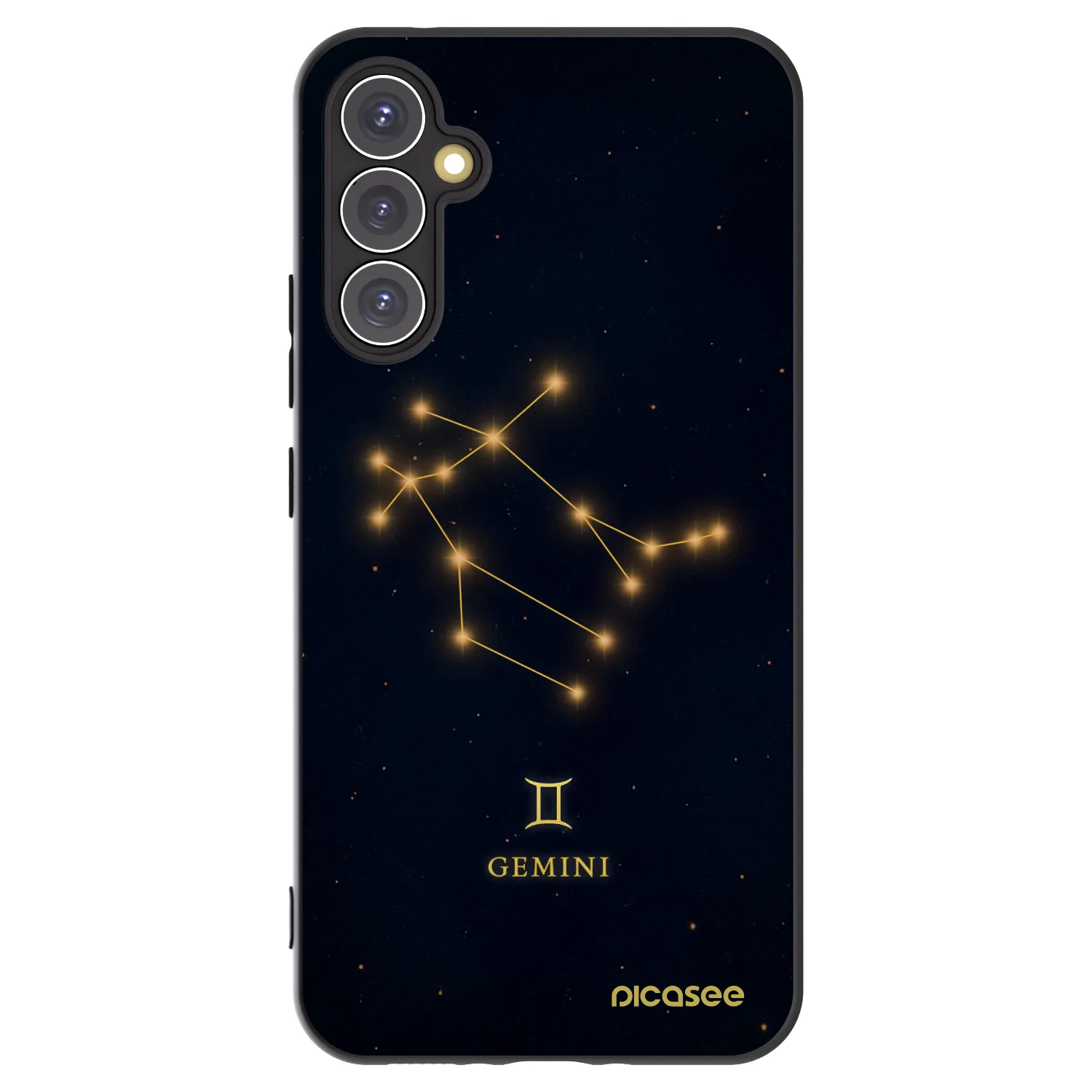 Picasee silikonový černý obal pro Samsung Galaxy A34 5G A346B - GEMINI