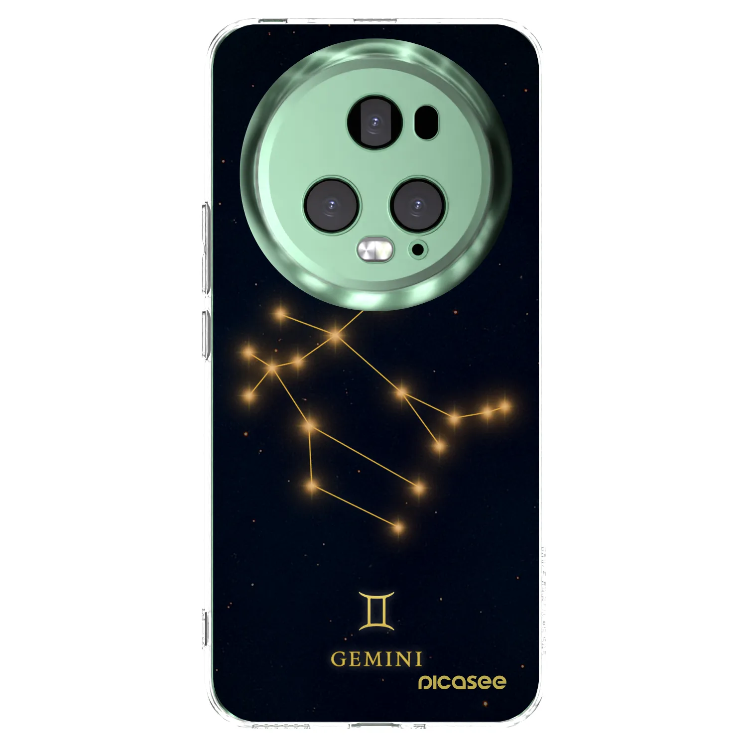 Picasee silikonový průhledný obal pro Honor Magic5 Pro - GEMINI