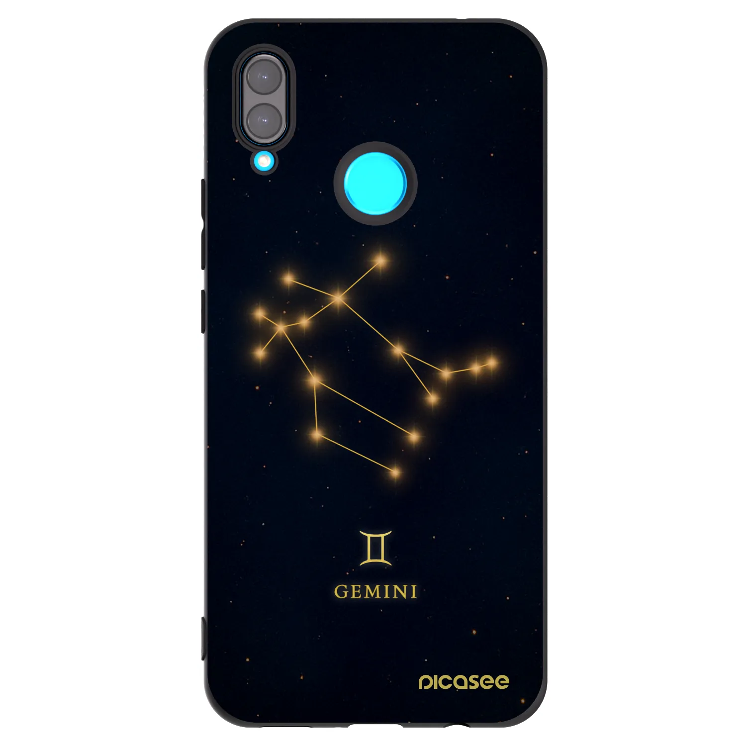 Picasee silikonový černý obal pro Huawei Nova 3 - GEMINI