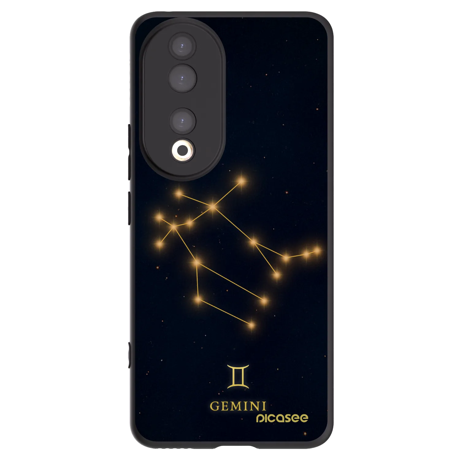 Picasee silikonový černý obal pro Honor 90 5G - GEMINI