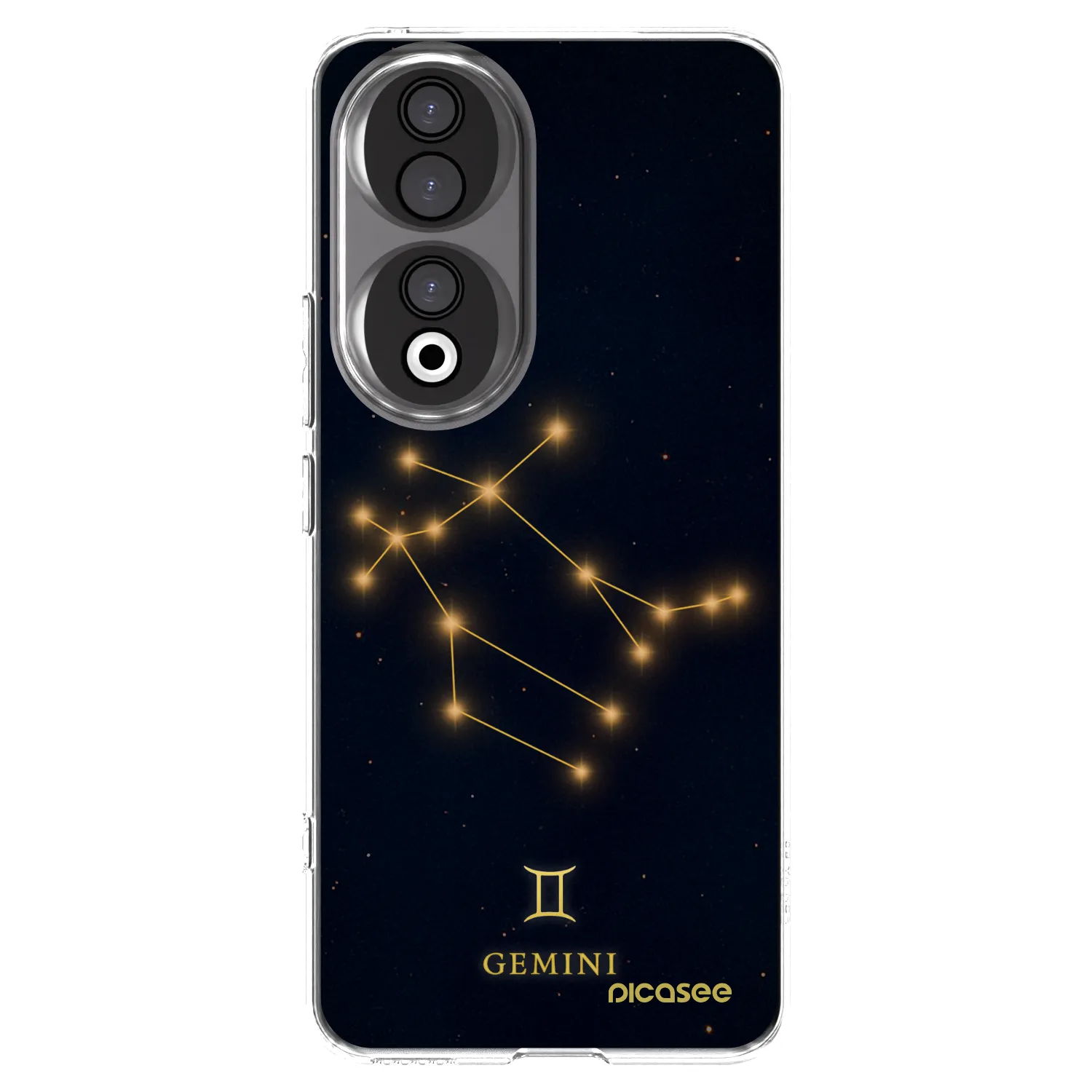 Picasee silikonový průhledný obal pro Honor 90 5G - GEMINI