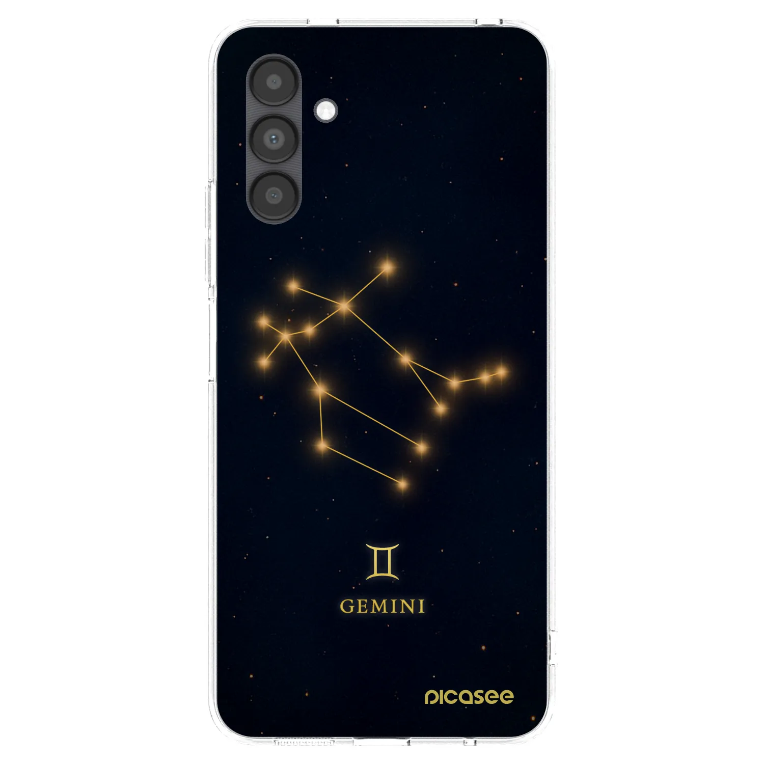 Picasee silikonový průhledný obal pro Samsung Galaxy A04s A047F - GEMINI