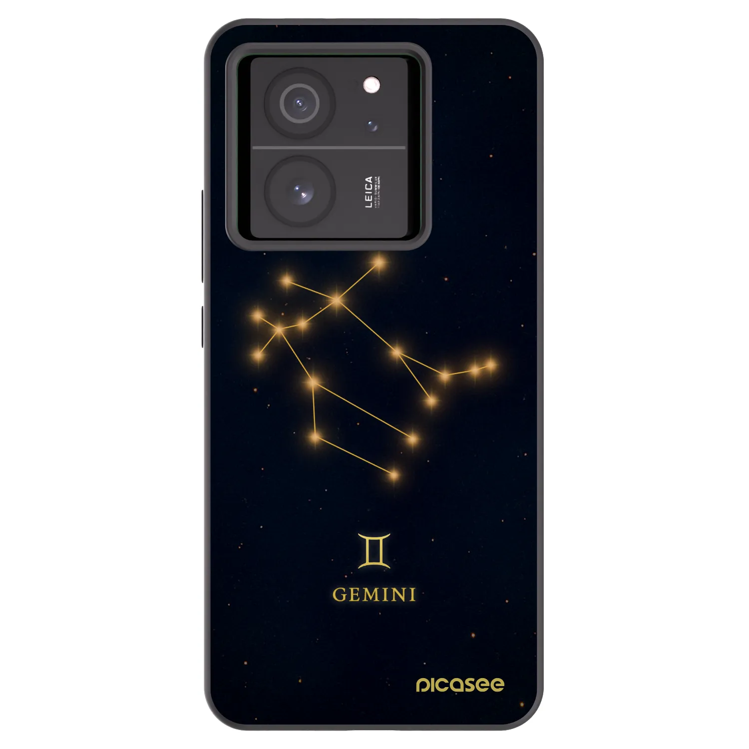 Picasee silikonový černý obal pro Xiaomi 13T - GEMINI