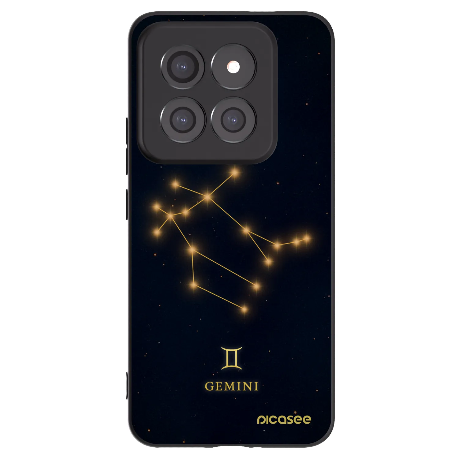 Picasee silikonový černý obal pro Xiaomi 14 Pro - GEMINI