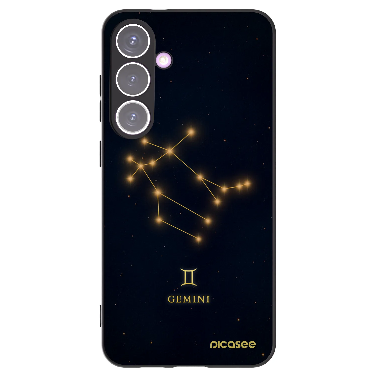 Picasee silikonový černý obal pro Samsung Galaxy S24+ S926B 5G - GEMINI