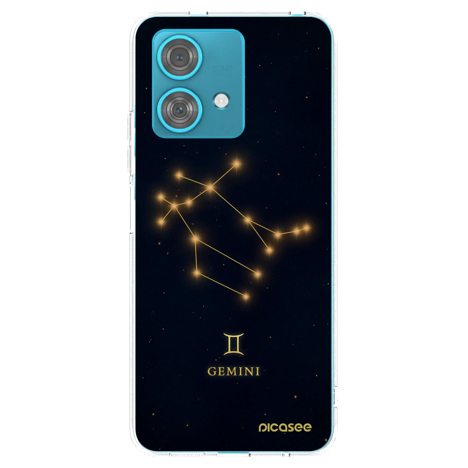 Picasee silikonový průhledný obal pro Motorola Edge 40 Neo - GEMINI