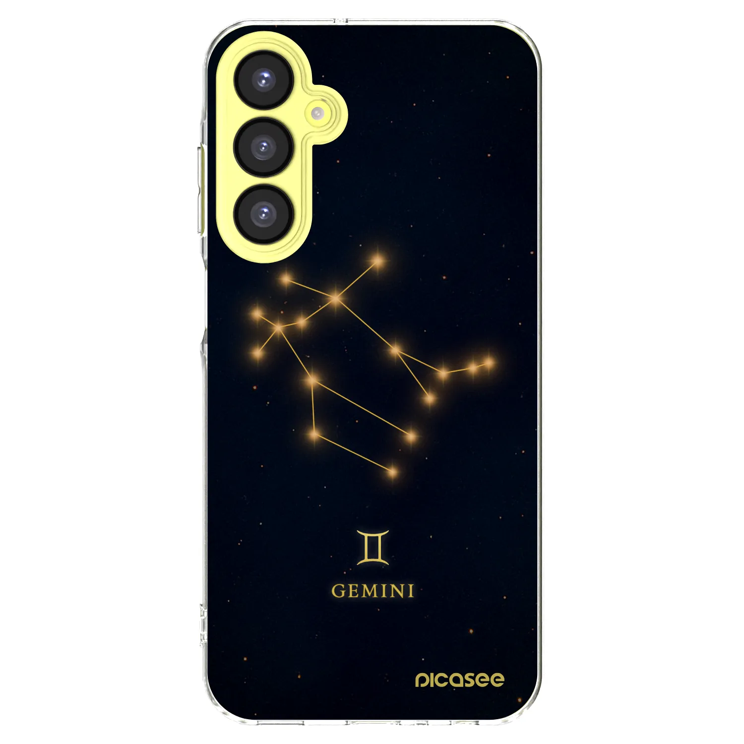Picasee silikonový průhledný obal pro Samsung Galaxy A25 A256B 5G - GEMINI
