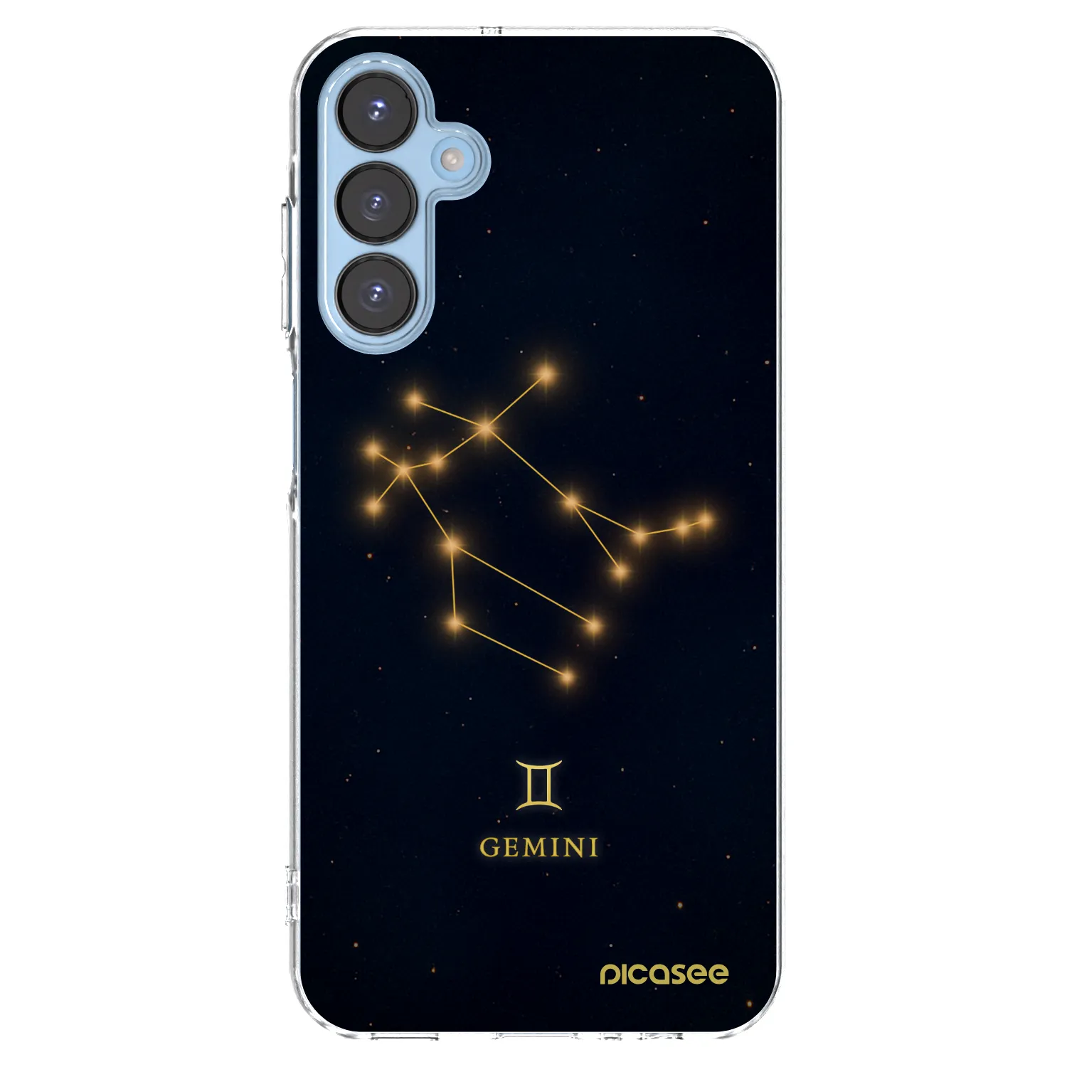 Picasee silikonový průhledný obal pro Samsung Galaxy A15 A156B 5G - GEMINI
