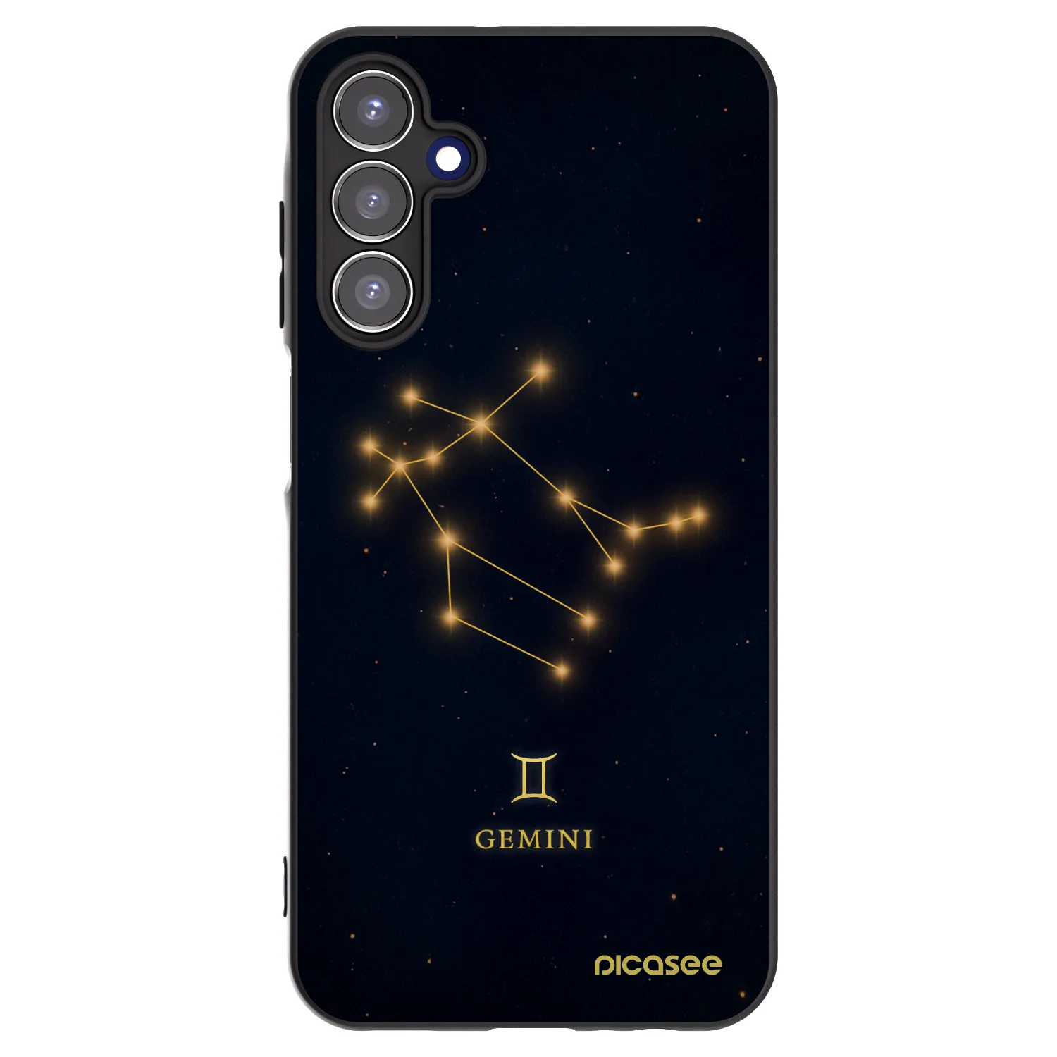 Picasee silikonový černý obal pro Samsung Galaxy A15 A155F 4G - GEMINI