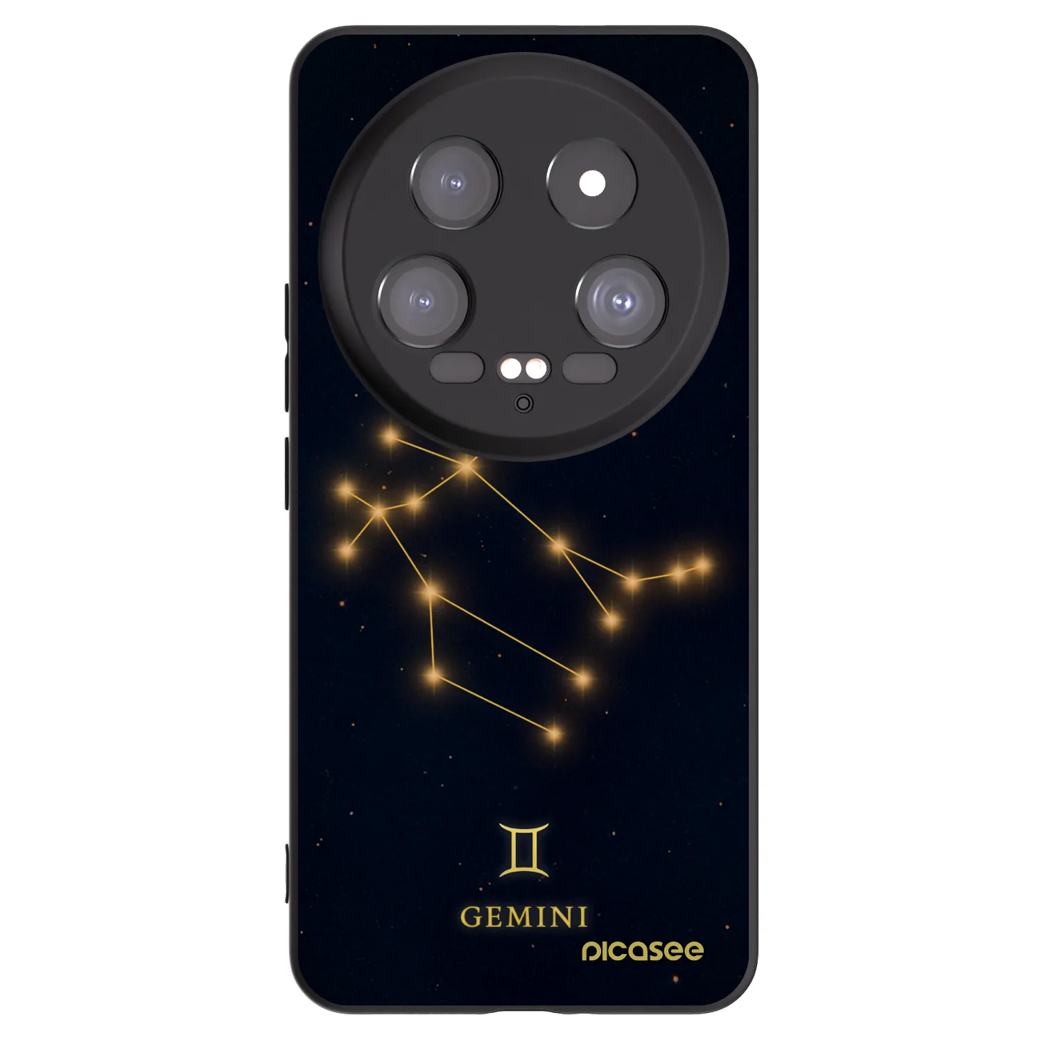 Picasee silikonový černý obal pro Xiaomi 14 Ultra - GEMINI