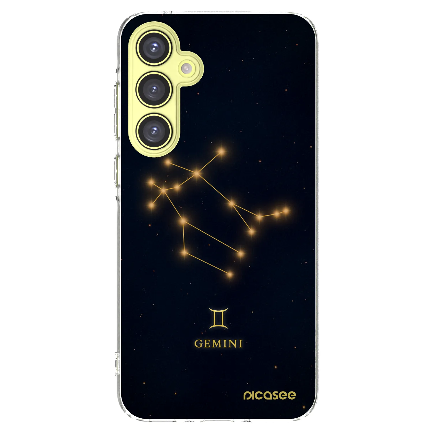 Picasee silikonový průhledný obal pro Samsung Galaxy A35 5G A356B - GEMINI