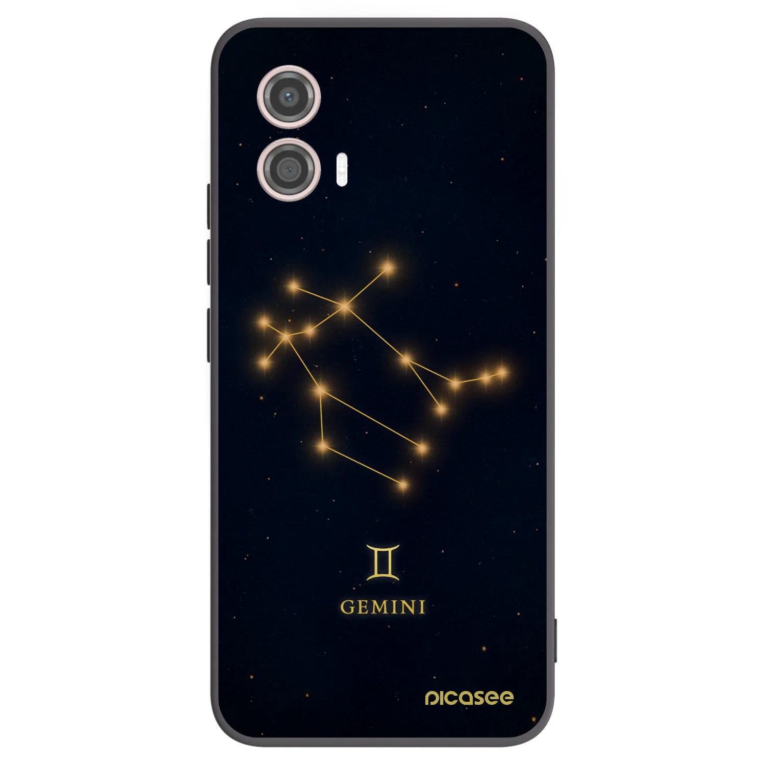 Picasee silikonový černý obal pro Motorola Moto G53 5G - GEMINI