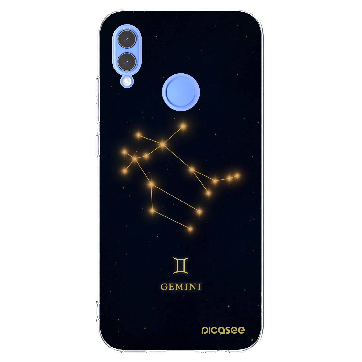 Picasee silikonový průhledný obal pro Huawei P Smart 2019 - GEMINI