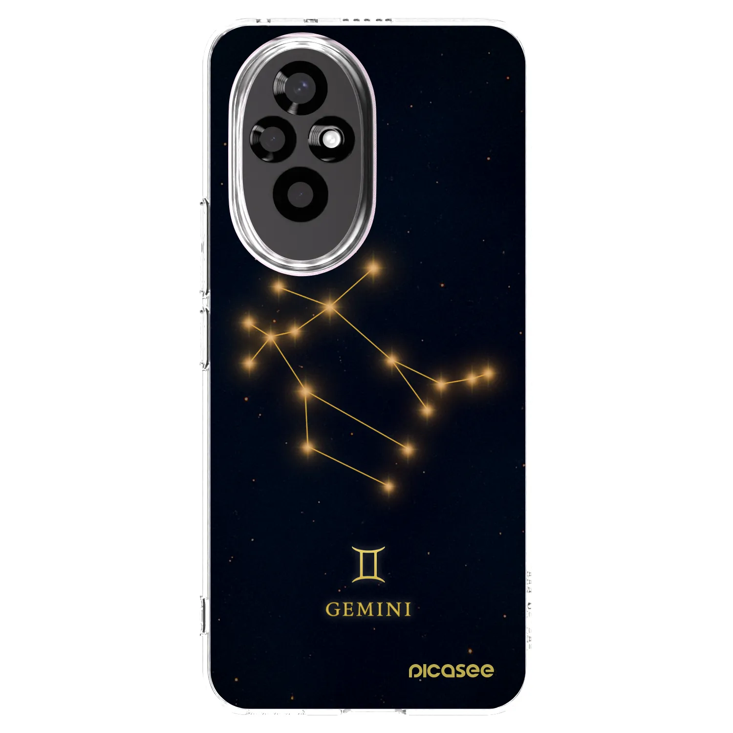 Picasee silikonový průhledný obal pro Honor 200 5G - GEMINI
