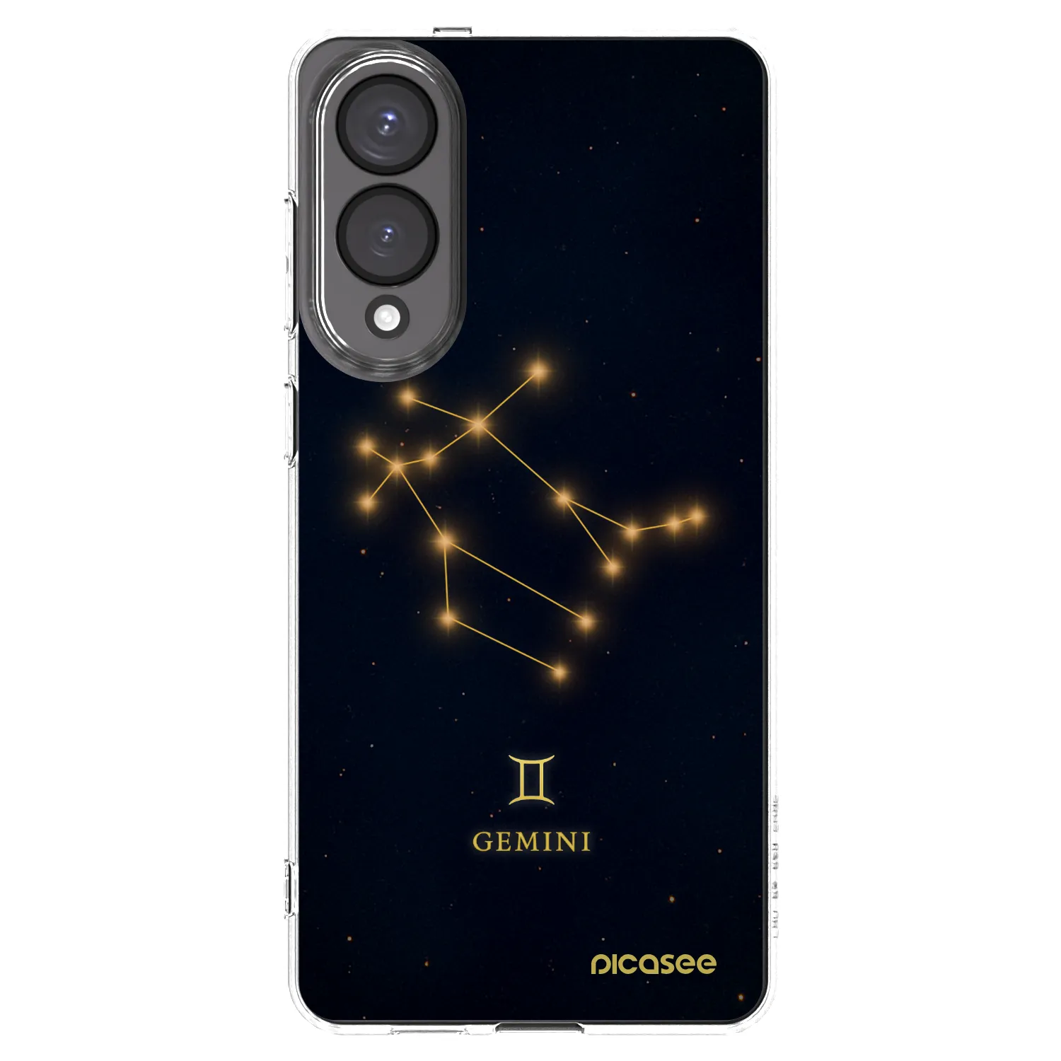 Picasee silikonový průhledný obal pro Samsung Galaxy S25 Edge 5G - GEMINI