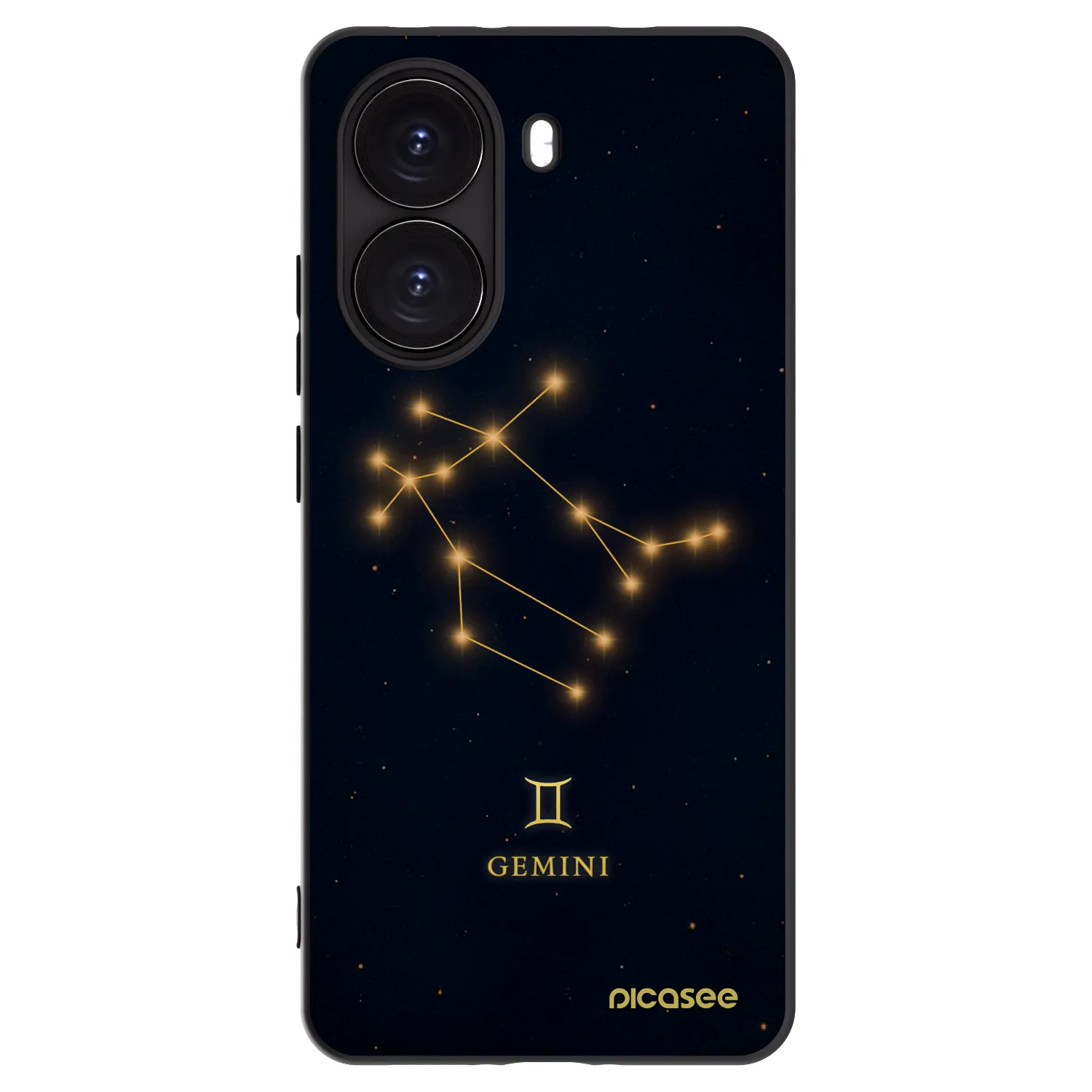 Picasee silikonový černý obal pro Xiaomi Poco X7 Pro 5G - GEMINI