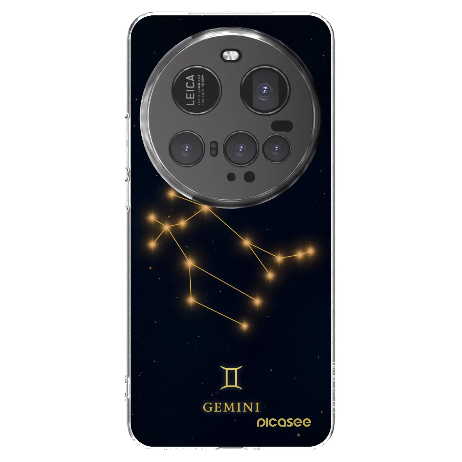 Picasee silikonový průhledný obal pro Xiaomi 15 Ultra - GEMINI
