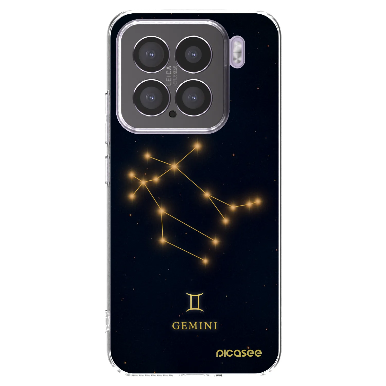Picasee silikonový průhledný obal pro Xiaomi 15 - GEMINI