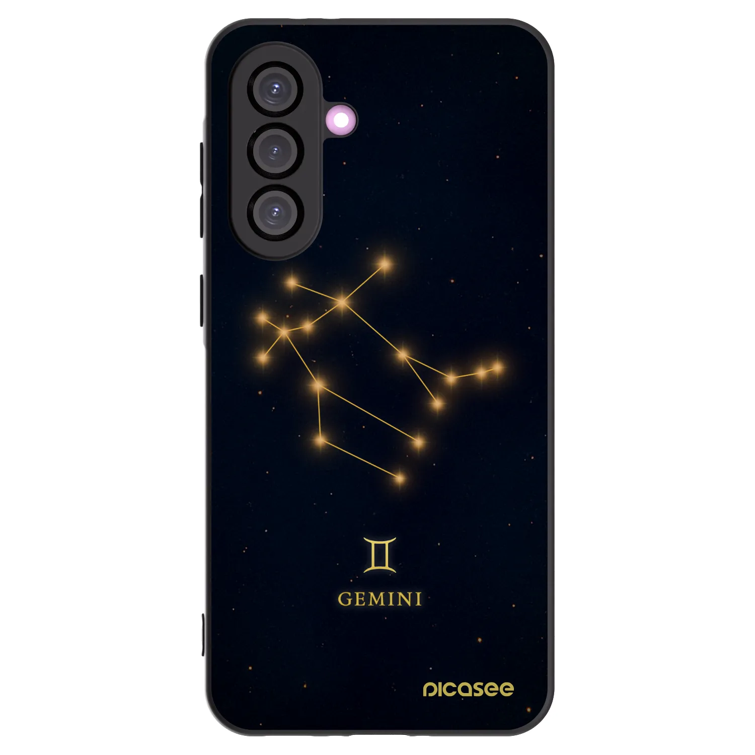 Picasee silikonový černý obal pro Samsung Galaxy A36 5G - GEMINI