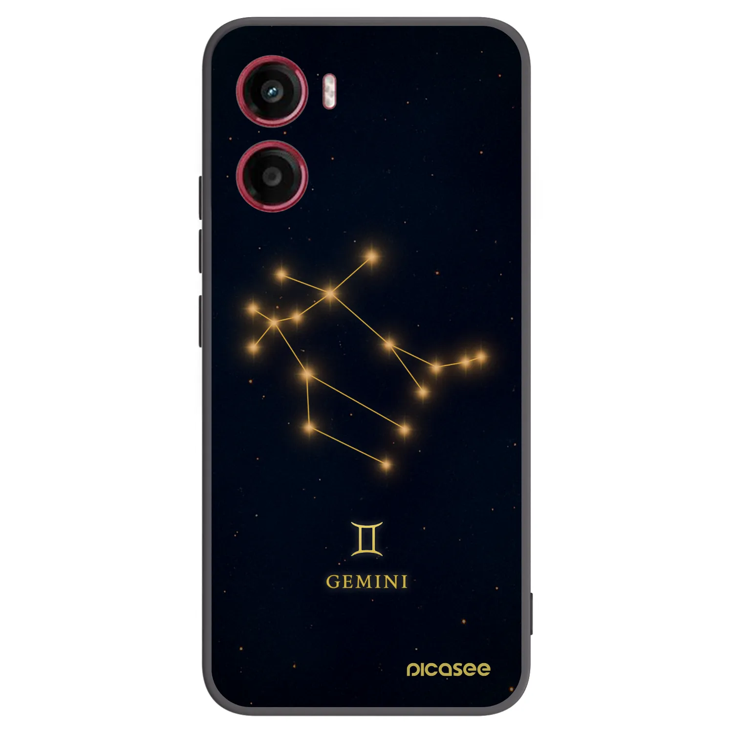 Picasee silikonový černý obal pro Motorola Moto G05 - GEMINI