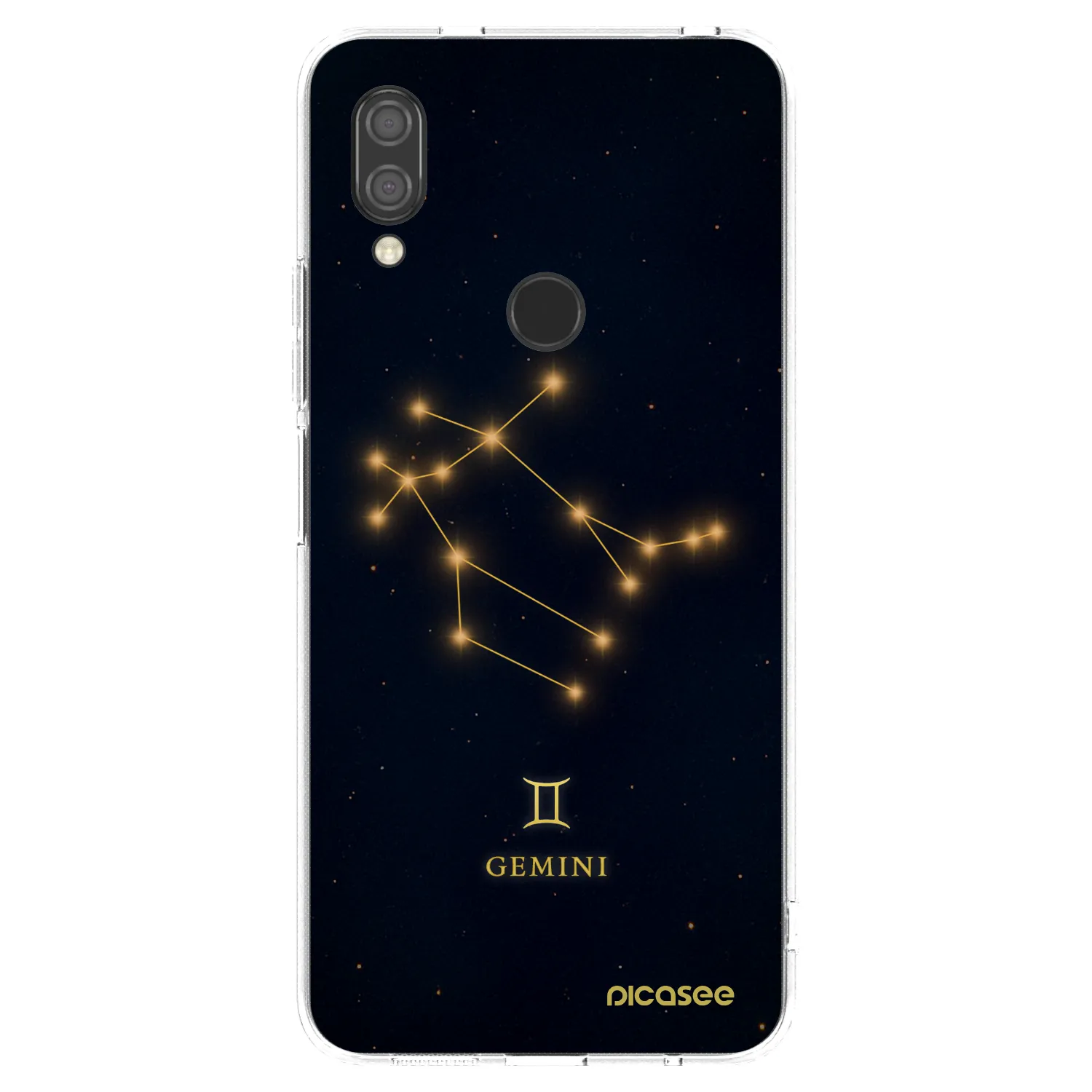 Picasee silikonový průhledný obal pro Xiaomi Redmi 7 - GEMINI