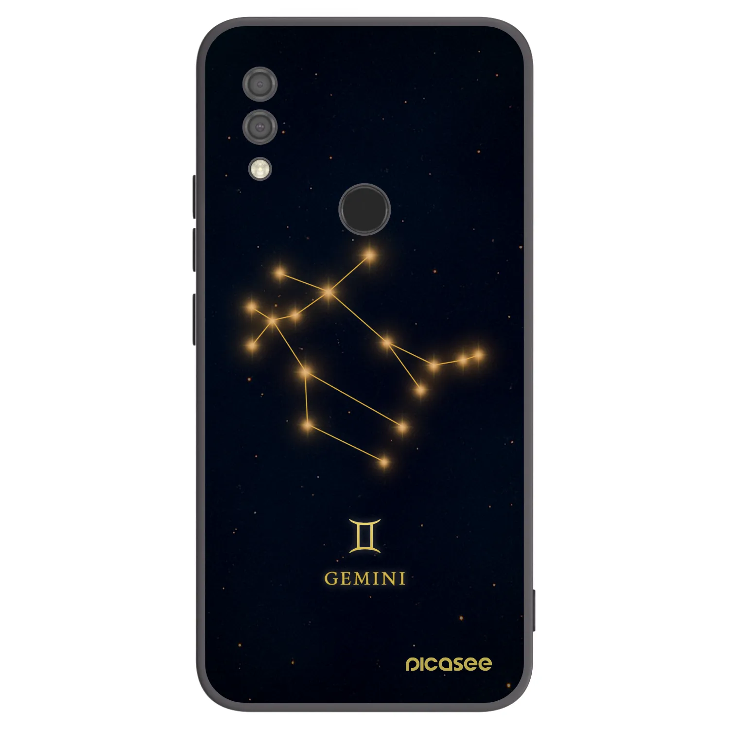 Picasee silikonový černý obal pro Xiaomi Redmi 7 - GEMINI