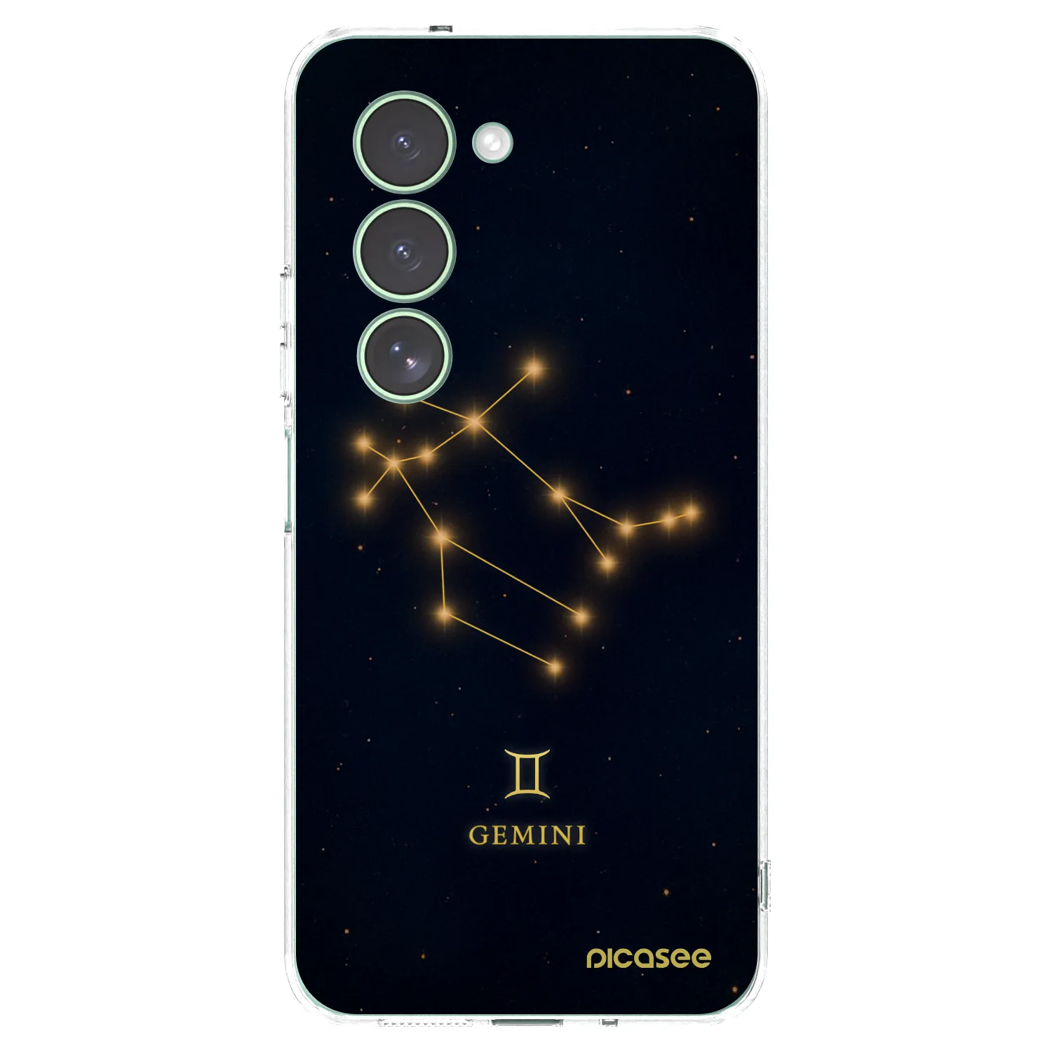 Picasee silikonový průhledný obal pro Xiaomi Redmi 15 5G - GEMINI