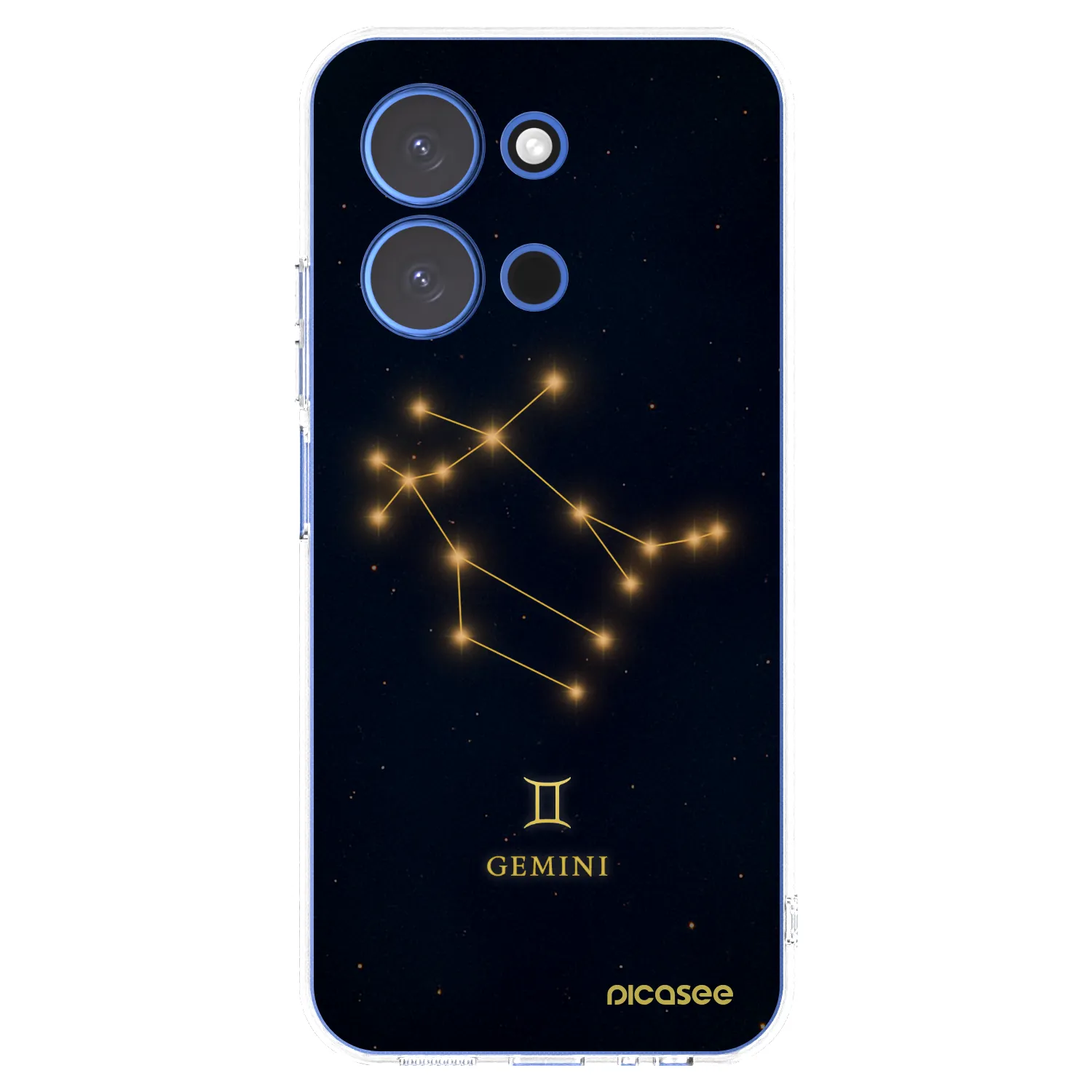 Picasee silikonový průhledný obal pro Xiaomi Redmi 15C 4G - GEMINI