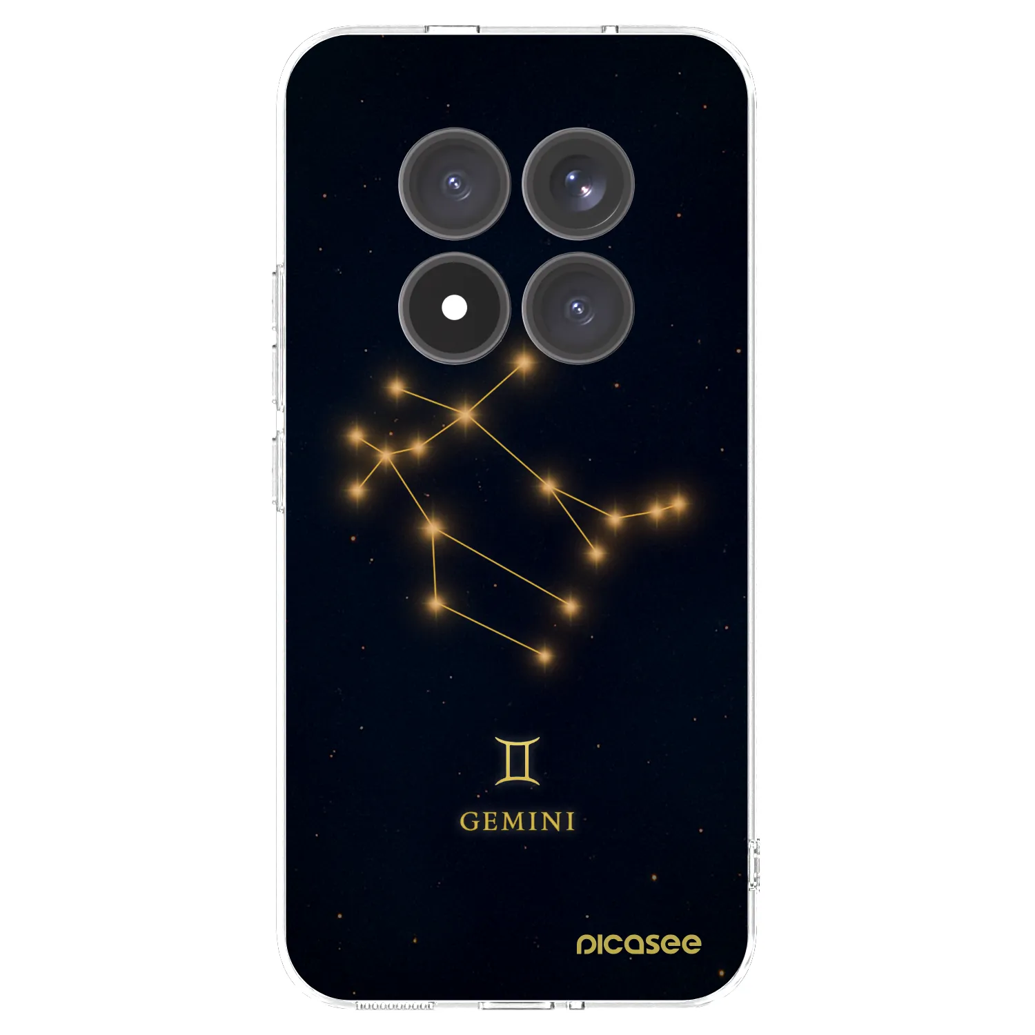 Picasee silikonový průhledný obal pro Xiaomi Redmi Note 15 Pro+ - GEMINI
