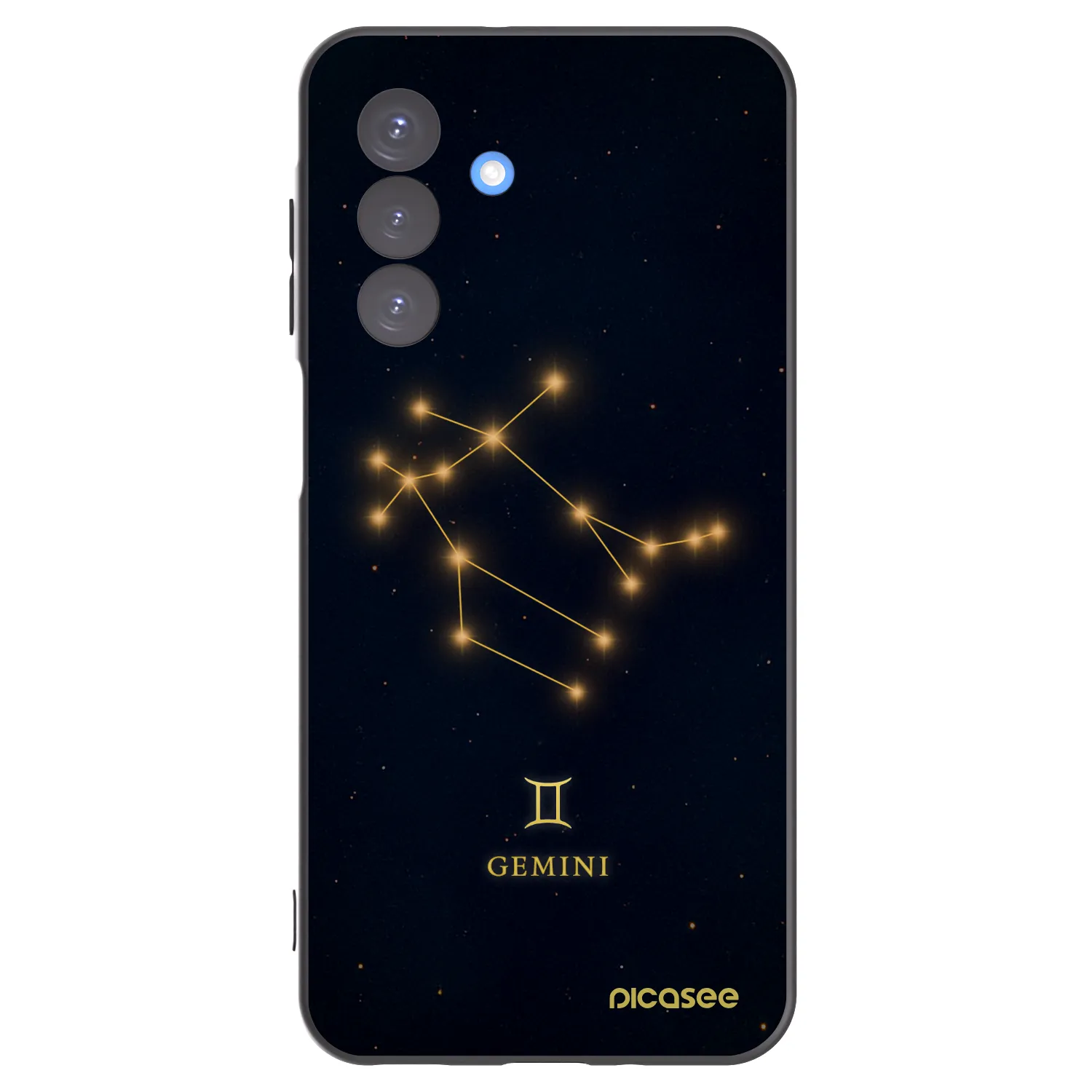 Picasee silikonový černý obal pro Samsung Galaxy A17 5G - GEMINI