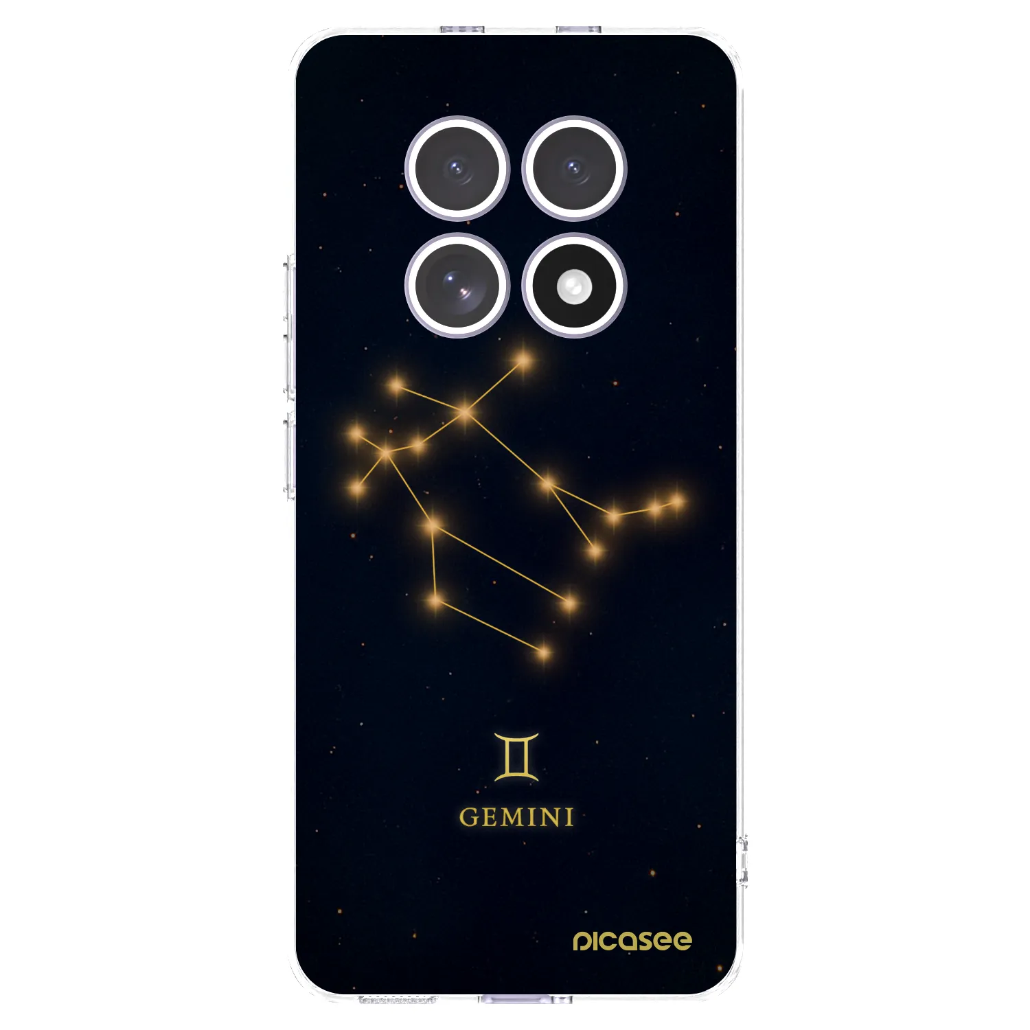 Picasee silikonový průhledný obal pro Xiaomi Redmi Note 15 - GEMINI