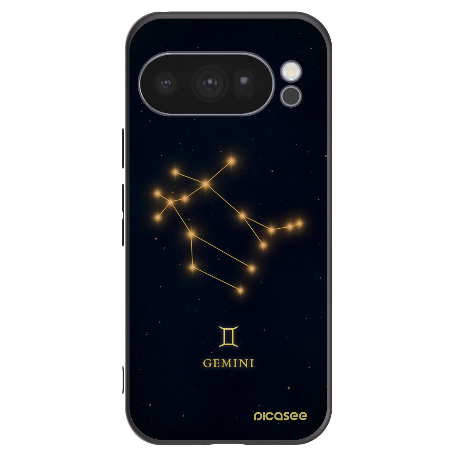 Picasee silikonový černý obal pro Google Pixel 10 Pro - GEMINI