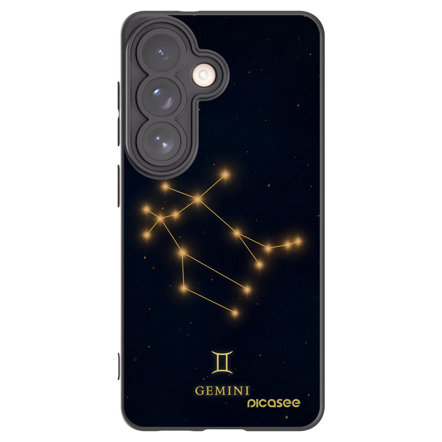 Picasee silikonový černý obal pro Samsung Galaxy S26 - GEMINI