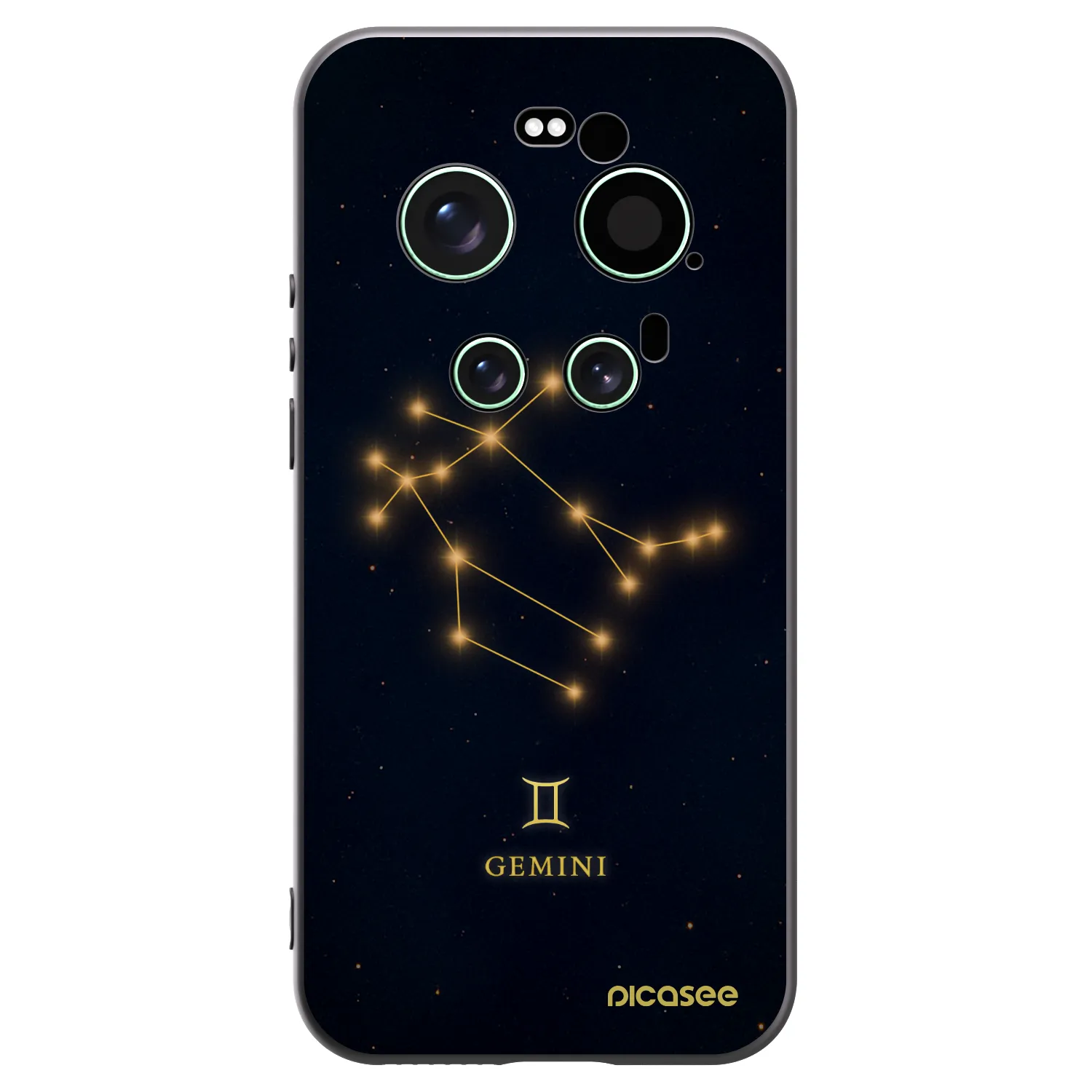 Picasee silikonový černý obal pro Xiaomi 17 Ultra - GEMINI