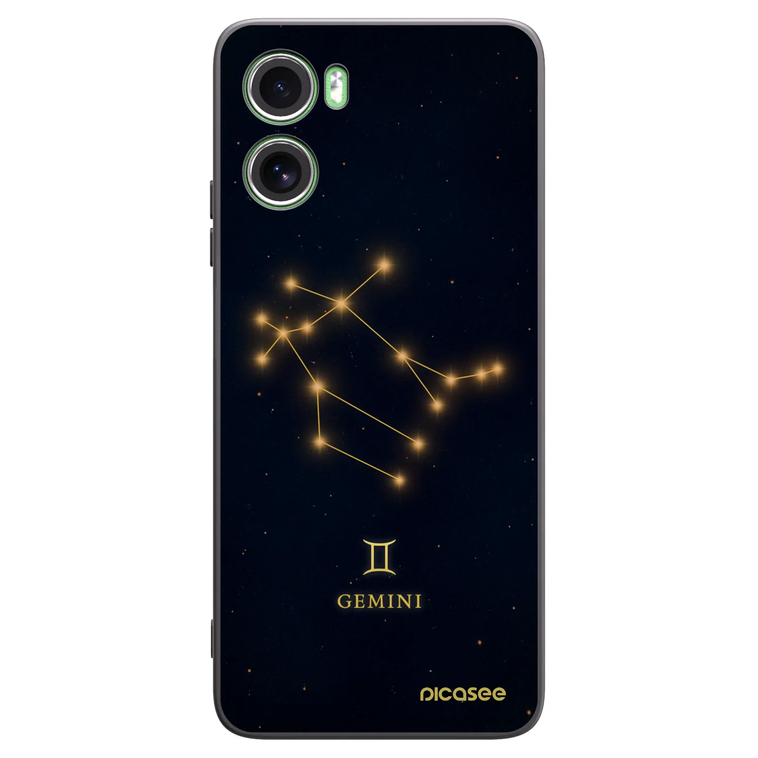 Picasee silikonový černý obal pro Motorola Moto G06 - GEMINI