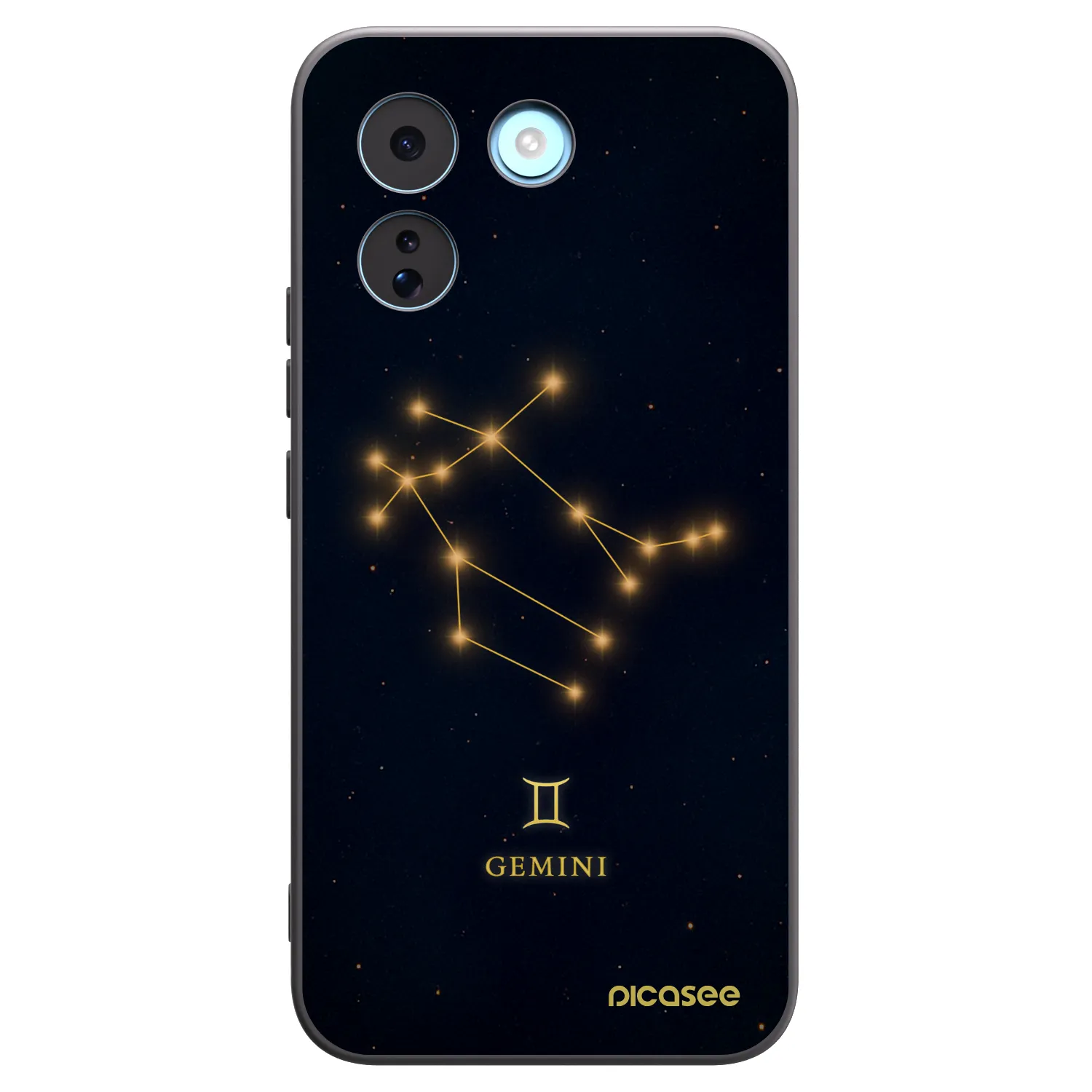 Picasee silikonový černý obal pro Xiaomi Redmi Note 17 Pro MAX 5G - GEMINI